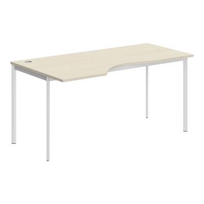 Imago-S CA-1S L (Клен/Белый) Стол эргономичный, левый
