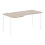 Imago С CA-1S L (Мокачино/Белый) Стол эргономичный, левый
