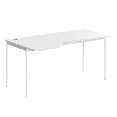 Imago-S CA-1S L (Белый/Белый) Стол эргономичный, левый