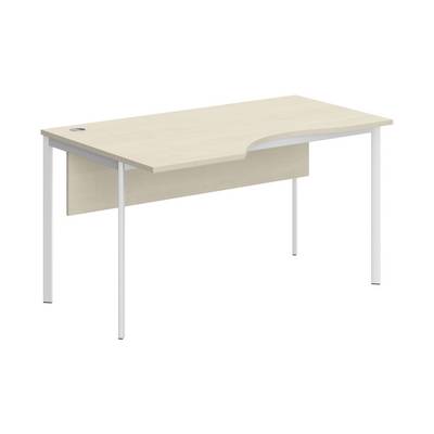 Imago-S CA-2SD L (Клен/Белый) Стол эргономичный, левый, с фронтальной панелью