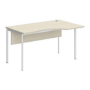 Imago С CA-2SD R (Клен/Белый) Стол эргономичный, правый, с фронтальной панелью