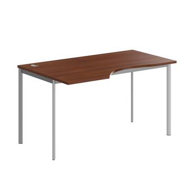 Imago-S CA-2S L (Орех/Алюминий) Стол эргономичный, левый