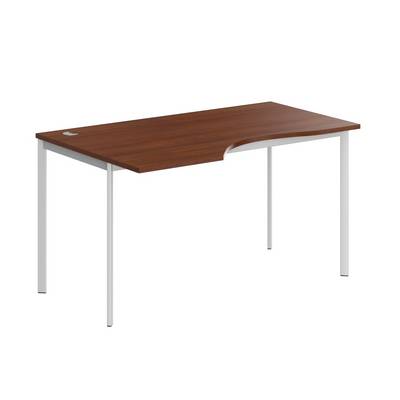 Imago-S CA-2S L (Орех/Белый) Стол эргономичный, левый