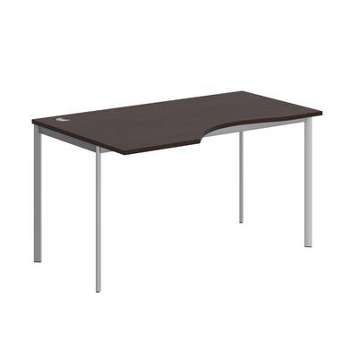 Imago-S CA-2S L (Венге/Алюминий) Стол эргономичный, левый
