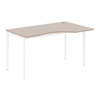 Imago С CA-2S R (Мокачино/Белый) Стол эргономичный, правый
