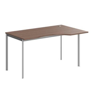 Imago-S CA-2S R (Ясень шимо/Алюминий) Стол эргономичный, правый