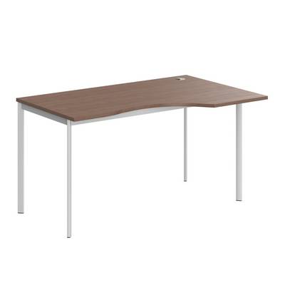 Imago-S CA-2S R (Ясень шимо/Белый) Стол эргономичный, правый