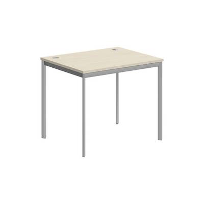Imago-S СП-1S (Клен/Алюминий) Стол прямой