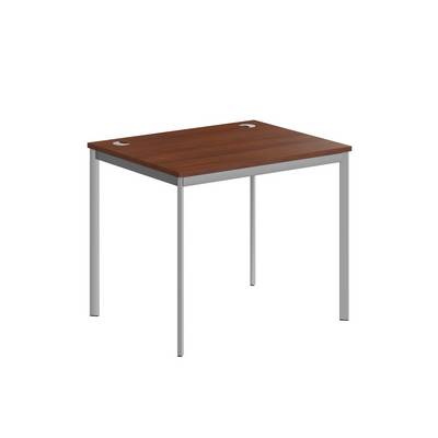 Imago-S СП-1S (Орех/Алюминий) Стол прямой