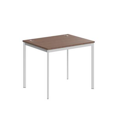 Imago-S СП-1S (Ясень шимо/Белый) Стол прямой