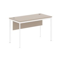Imago С СП-2.1SD (Мокачино/Белый) Стол прямой с фронтальной панелью