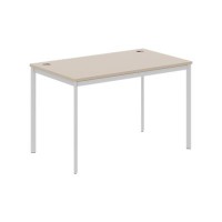 Imago С СП-2S (Мокачино/Алюминий) Стол прямой