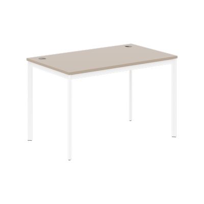 Imago С СП-2S (Мокачино/Белый) Стол прямой
