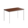Imago С СП-2S (Орех/Белый) Стол прямой