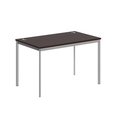 Imago-S СП-2S (Венге/Алюминий) Стол прямой