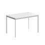 Imago С СП-2S (Белый/Алюминий) Стол прямой