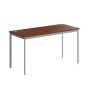 Imago С СП-3.1S (Орех/Алюминий) Стол прямой