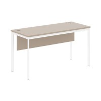 Imago С СП-3.1SD (Мокачино/Белый) Стол прямой с фронтальной панелью