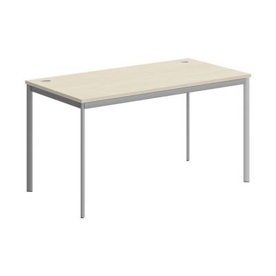 Imago-S СП-3S (Клен/Алюминий) Стол прямой