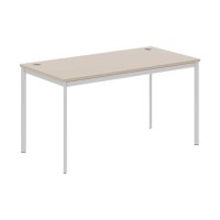 Imago С СП-3S (Мокачино/Алюминий) Стол прямой