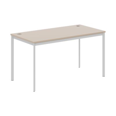 Imago С СП-3S (Мокачино/Алюминий) Стол прямой