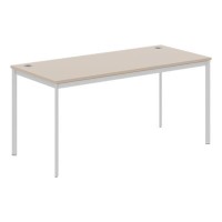 Imago С СП-4S (Мокачино/Алюминий) Стол прямой