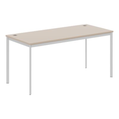Imago С СП-4S (Мокачино/Алюминий) Стол прямой