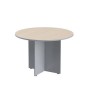 Imago ПРГ-1 (Клен/металлик) Стол круглый