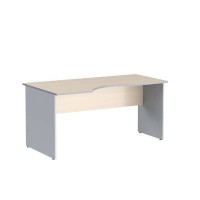 Imago СА-1 Л (Клен/металлик) Стол письменный, левый