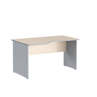 Imago СА-2 Л (Клен/металлик) Стол письменный, левый