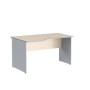 Imago СА-2 Л (Клен/металлик) Стол письменный, левый