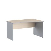 Imago СА-2 Пр (Клен/металлик) Стол письменный, правый