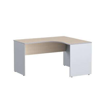 Imago СА-3 Пр (Клен/металлик) Стол письменный, правый