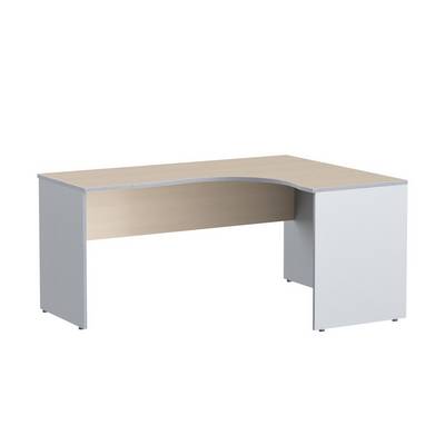 Imago СА-4 Пр (Клен/металлик) Стол письменный, правый