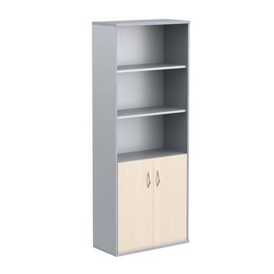 Imago СТ-1.1 (Клен/металлик) Шкаф высокий