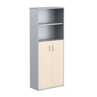 Imago СТ-1.6 (Клен/металлик) Шкаф высокий