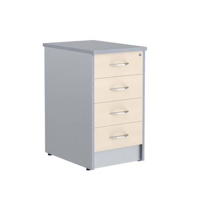 Imago ТП-4.1 (Клен/металлик) Тумба приставная