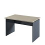 Инновация I-12 (Акация морава/Антрацит) Стол письменный, прямой