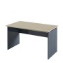 Инновация I-24 (Акация морава/Антрацит) Стол письменный, прямой