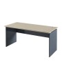 Инновация I-26 (Акация морава/Антрацит) Стол письменный, прямой