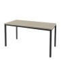 Инновация IL-32 (Акация морава/Антрацит) Стол на металлокаркасе