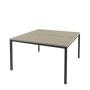 Инновация IL-41 (Акация морава/Антрацит) Стол-тандем на металлокаркасе