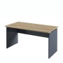 Инновация I-15 (Дуб сонома/Антрацит) Стол письменный, прямой