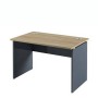 Инновация I-22 (Дуб сонома/Антрацит) Стол письменный, прямой
