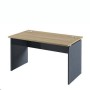 Инновация I-24 (Дуб сонома/Антрацит) Стол письменный, прямой