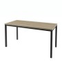 Инновация IL-32 (Дуб сонома/Антрацит) Стол на металлокаркасе