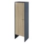 Инновация I-721 (Дуб сонома/Антрацит) Шкаф для одежды