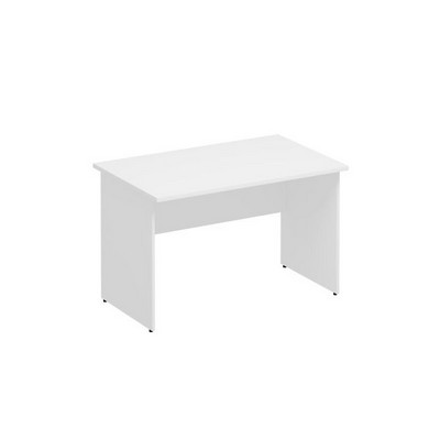 Комфорт К 102 (белый премиум) Стол рабочий