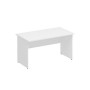 Комфорт К 103 (белый премиум) Стол рабочий