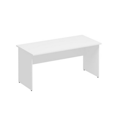 Комфорт К 104 (белый премиум) Стол рабочий